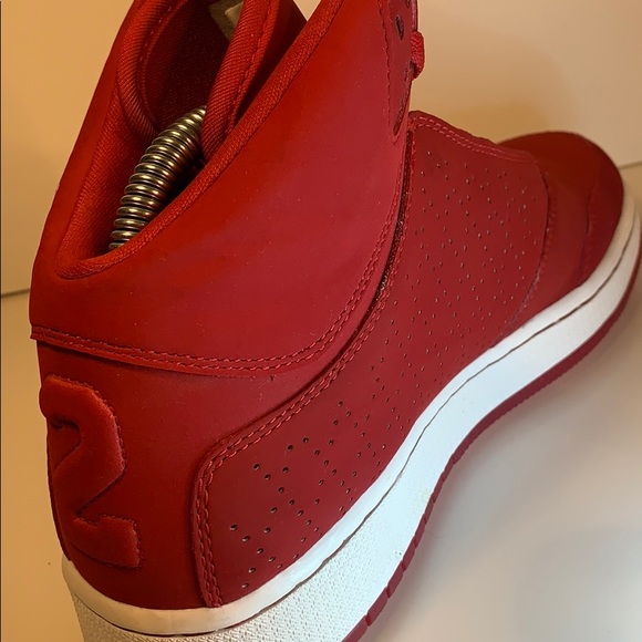 Youth Jordan 1 Flight 5 Gym Red 2016 release - Picture 8 of 16